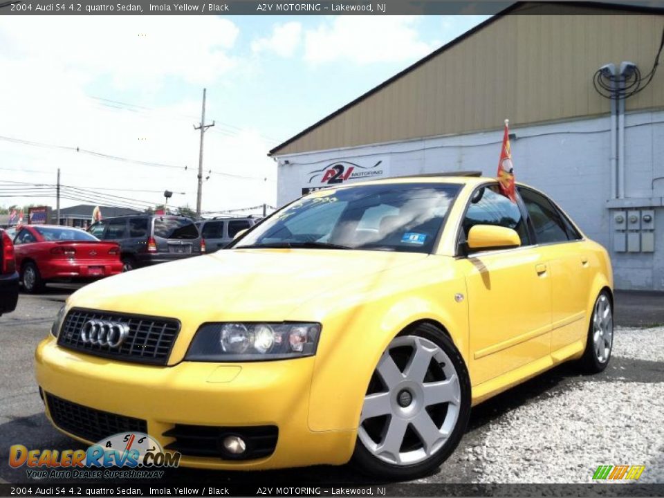 2004 Audi S4 4.2 quattro Sedan Imola Yellow / Black Photo #3