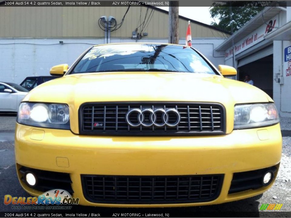 2004 Audi S4 4.2 quattro Sedan Imola Yellow / Black Photo #7