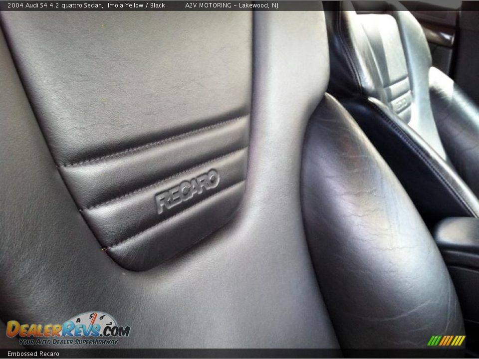 Embossed Recaro - 2004 Audi S4