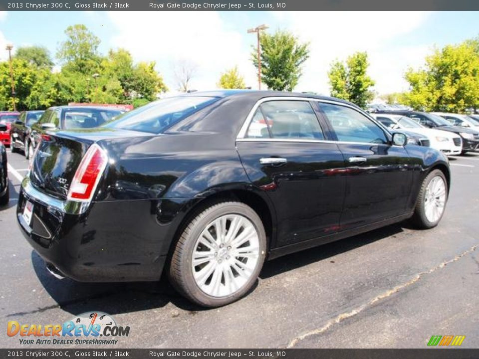 2013 Chrysler 300 C Gloss Black / Black Photo #3