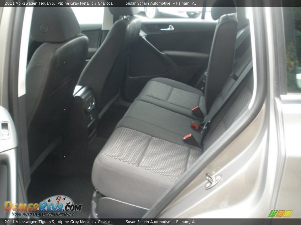 2011 Volkswagen Tiguan S Alpine Gray Metallic / Charcoal Photo #4