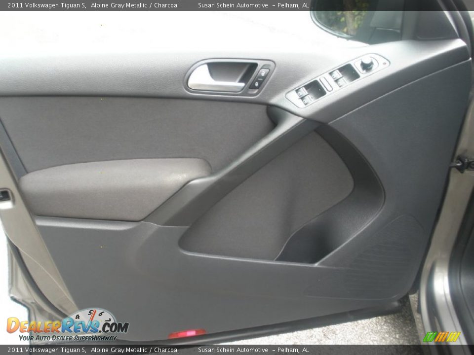 2011 Volkswagen Tiguan S Alpine Gray Metallic / Charcoal Photo #17