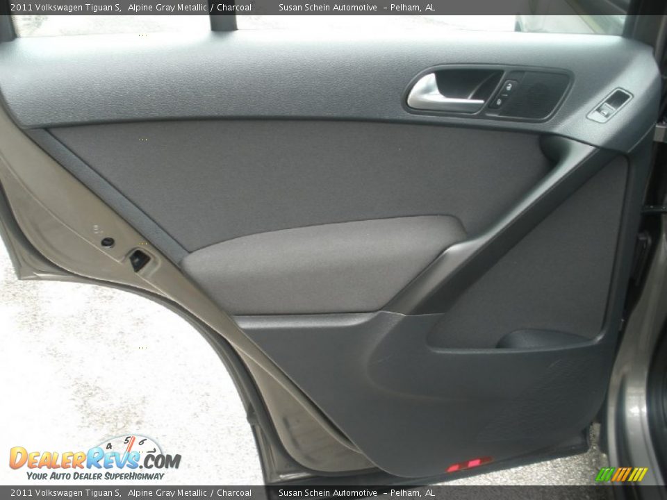2011 Volkswagen Tiguan S Alpine Gray Metallic / Charcoal Photo #18
