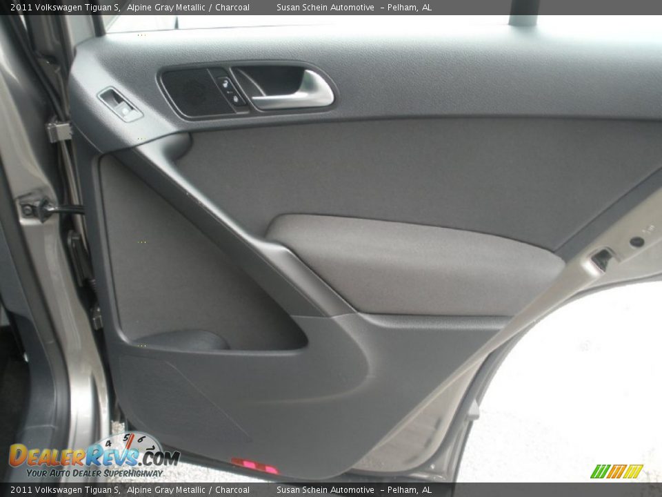 2011 Volkswagen Tiguan S Alpine Gray Metallic / Charcoal Photo #22