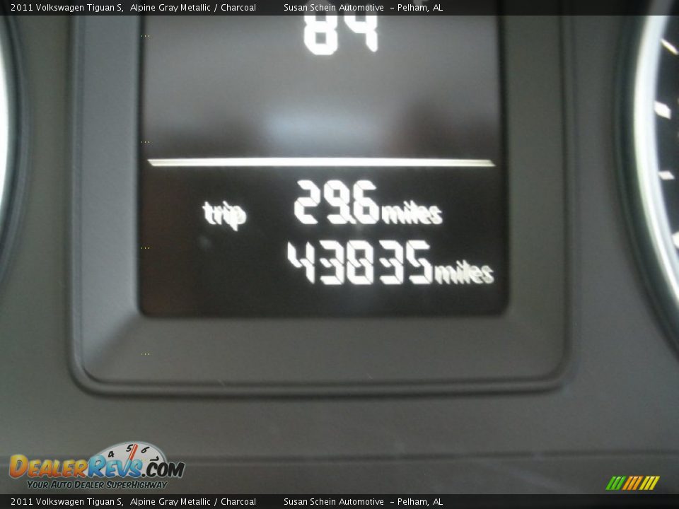 2011 Volkswagen Tiguan S Alpine Gray Metallic / Charcoal Photo #24