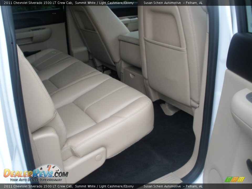 2011 Chevrolet Silverado 1500 LT Crew Cab Summit White / Light Cashmere/Ebony Photo #21