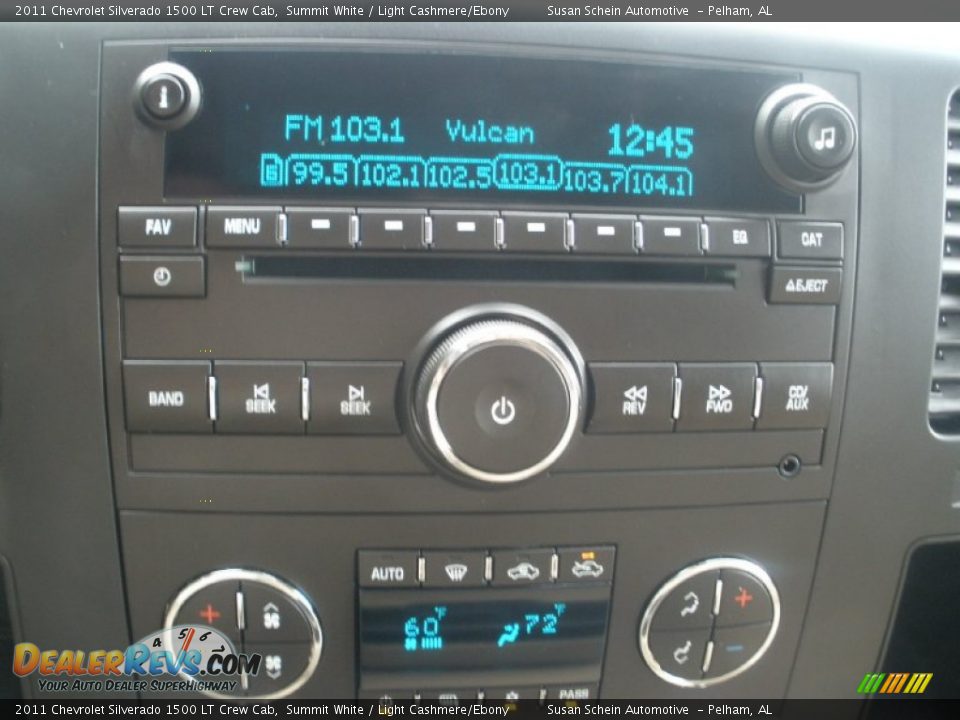 2011 Chevrolet Silverado 1500 LT Crew Cab Summit White / Light Cashmere/Ebony Photo #24