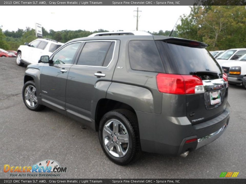 2013 GMC Terrain SLT AWD Gray Green Metallic / Light Titanium Photo #5