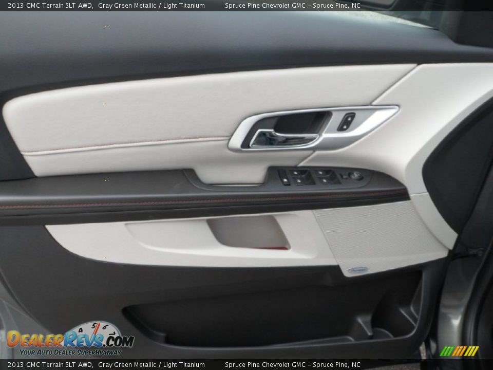 2013 GMC Terrain SLT AWD Gray Green Metallic / Light Titanium Photo #13