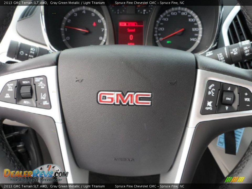 2013 GMC Terrain SLT AWD Gray Green Metallic / Light Titanium Photo #18
