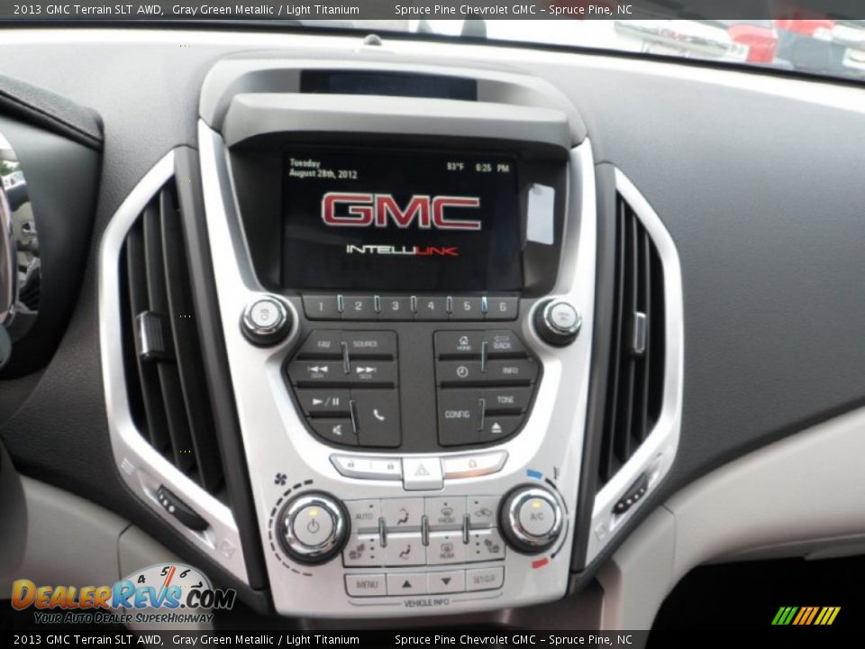 2013 GMC Terrain SLT AWD Gray Green Metallic / Light Titanium Photo #21