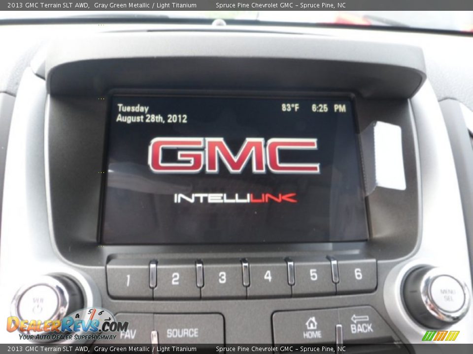 2013 GMC Terrain SLT AWD Gray Green Metallic / Light Titanium Photo #22