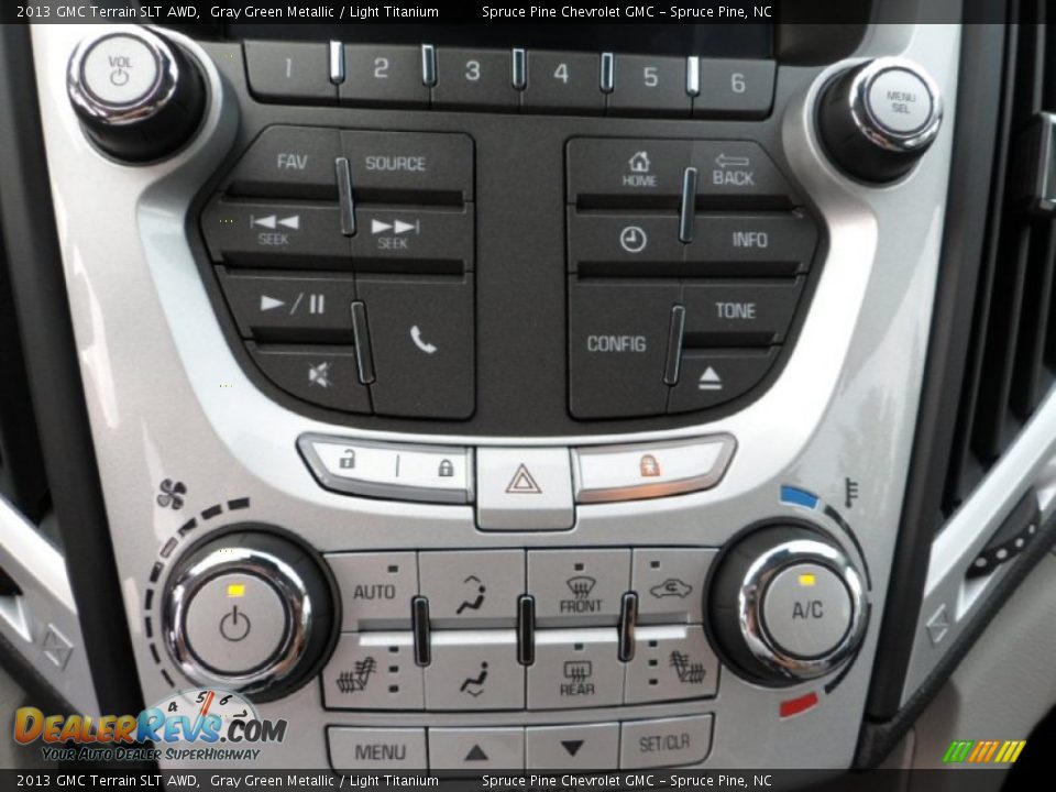 2013 GMC Terrain SLT AWD Gray Green Metallic / Light Titanium Photo #23