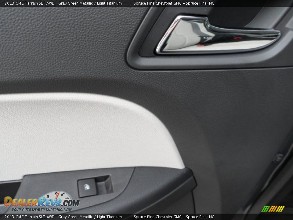 2013 GMC Terrain SLT AWD Gray Green Metallic / Light Titanium Photo #28
