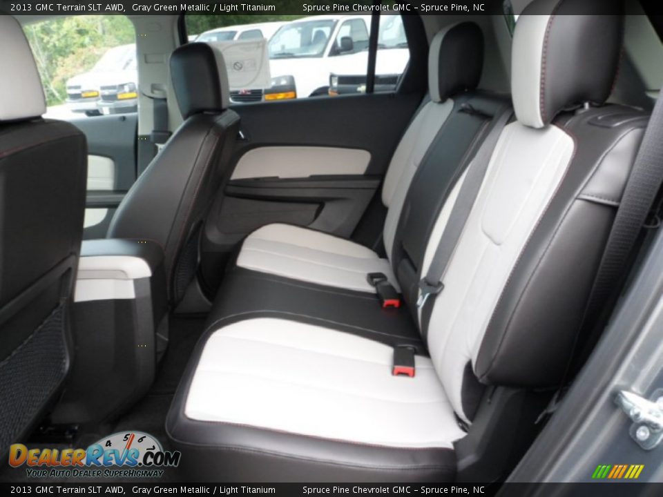 2013 GMC Terrain SLT AWD Gray Green Metallic / Light Titanium Photo #29