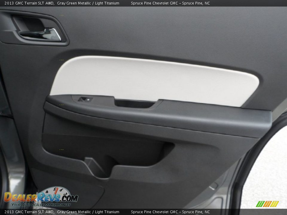 2013 GMC Terrain SLT AWD Gray Green Metallic / Light Titanium Photo #32