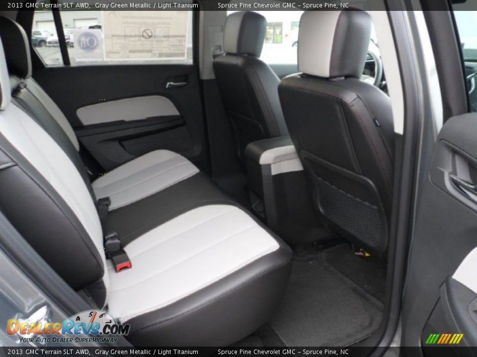 2013 GMC Terrain SLT AWD Gray Green Metallic / Light Titanium Photo #33