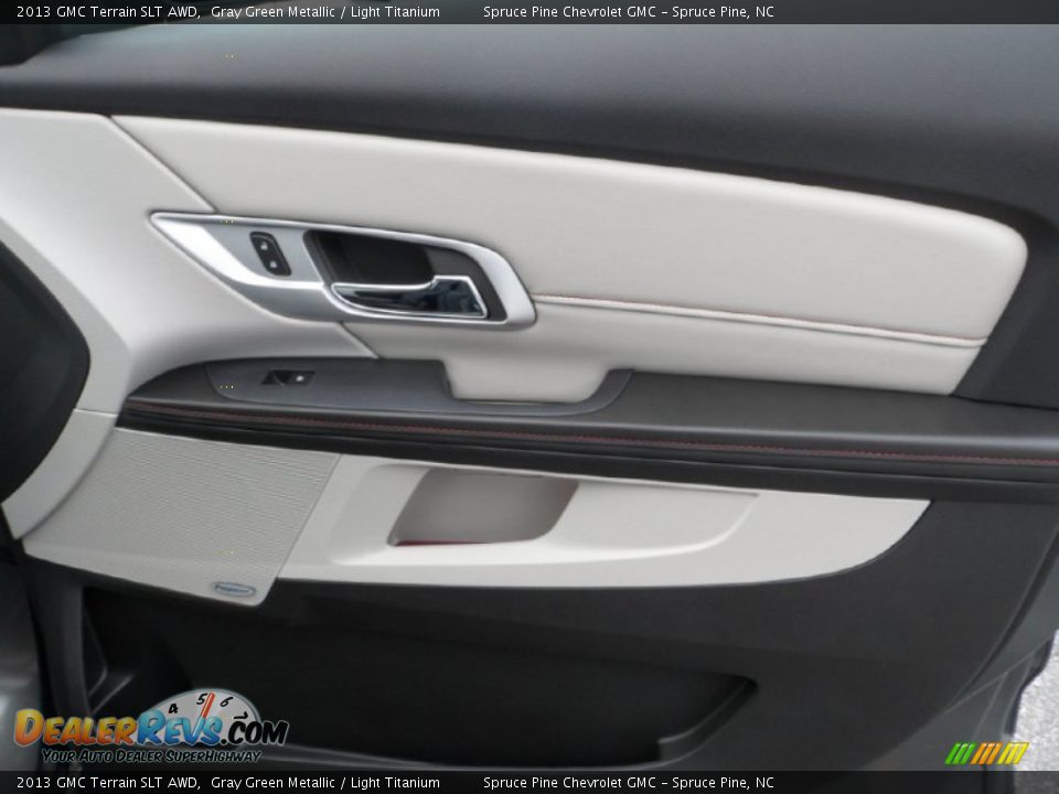 2013 GMC Terrain SLT AWD Gray Green Metallic / Light Titanium Photo #34