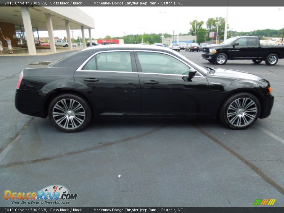 Gloss Black 2013 Chrysler 300 S V8 Photo #4