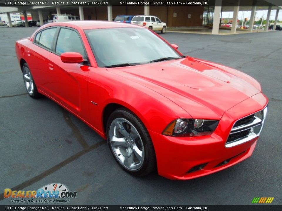 2013 Dodge Charger R/T Redline 3 Coat Pearl / Black/Red Photo #1