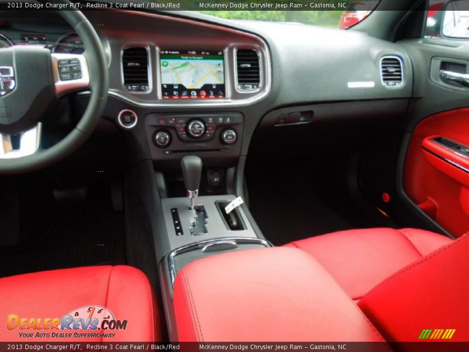 2013 Dodge Charger R/T Redline 3 Coat Pearl / Black/Red Photo #20