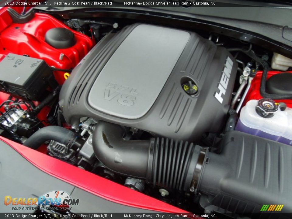 2013 Dodge Charger R/T 5.7 Liter HEMI OHV 16-Valve VVT V8 Engine Photo #28