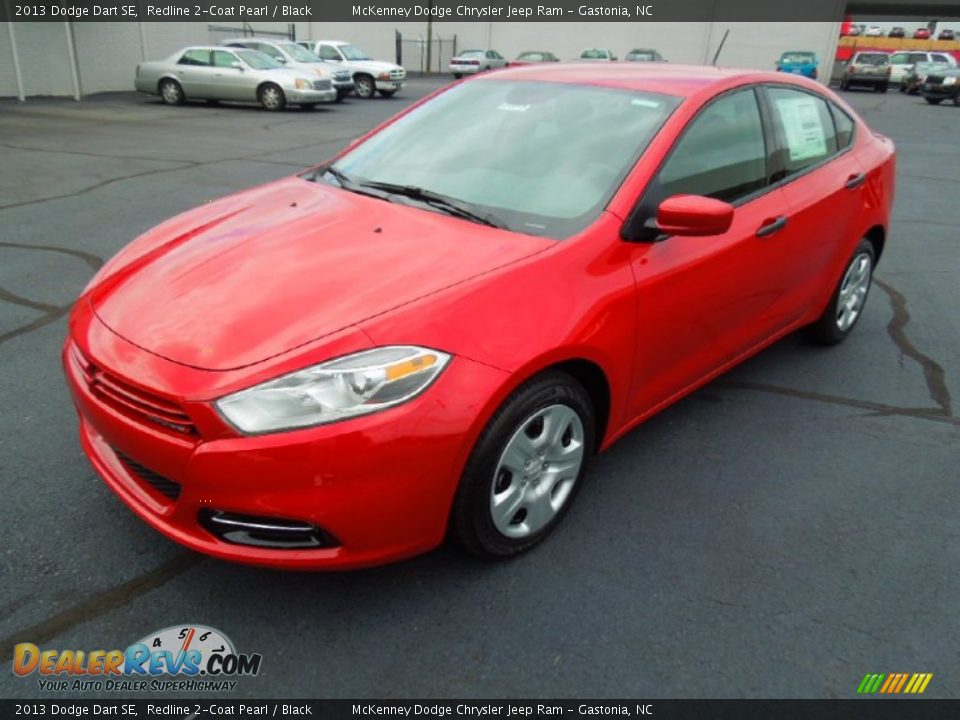 2013 Dodge Dart SE Redline 2-Coat Pearl / Black Photo #2