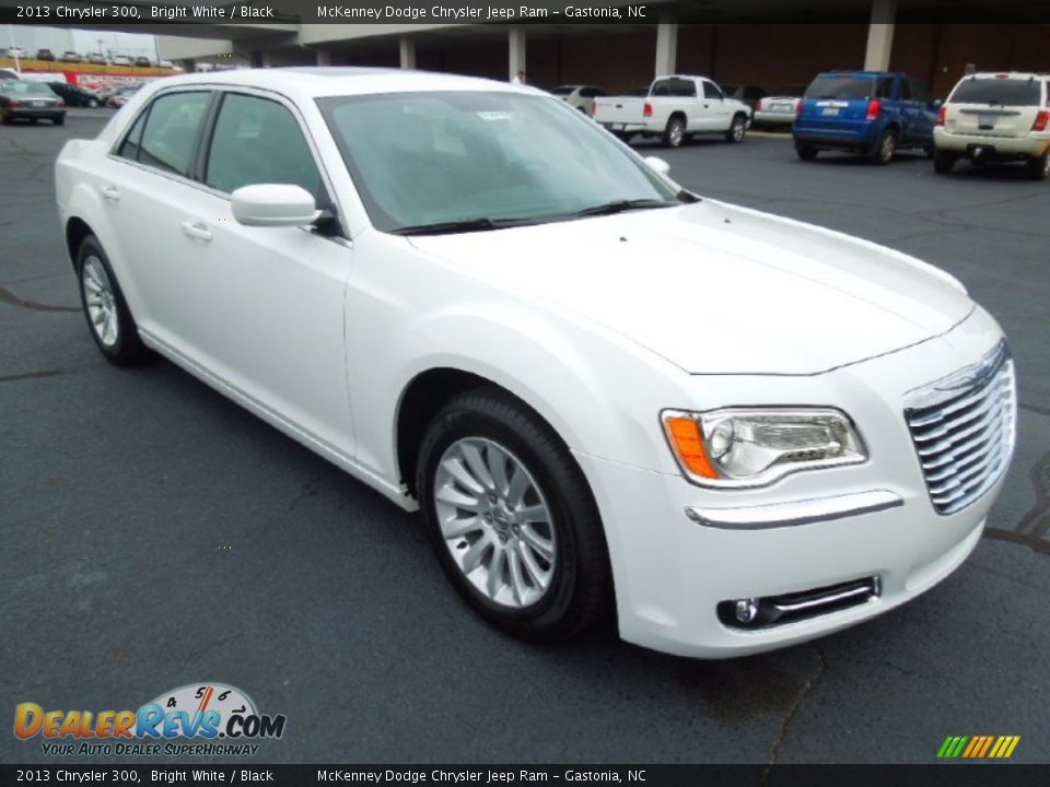 2013 Chrysler 300 Bright White / Black Photo #1