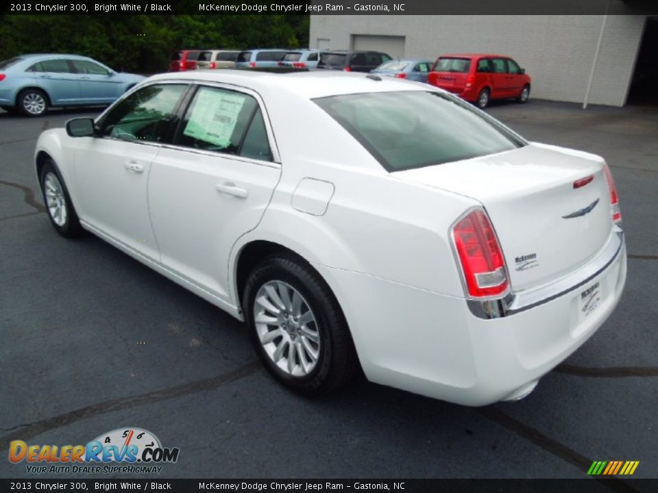 2013 Chrysler 300 Bright White / Black Photo #6