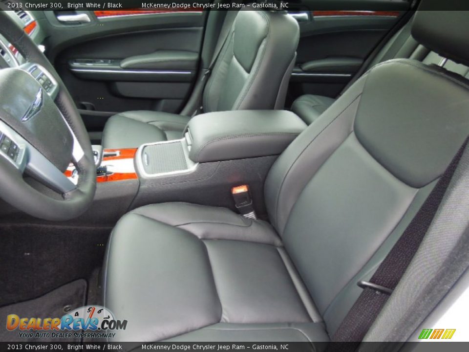 2013 Chrysler 300 Bright White / Black Photo #9
