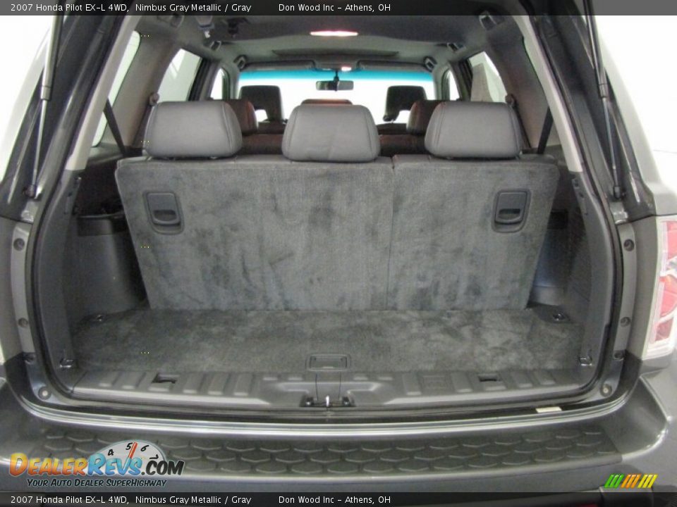 2007 Honda Pilot EX-L 4WD Nimbus Gray Metallic / Gray Photo #4