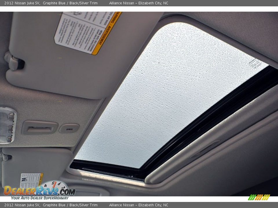 2012 Nissan Juke SV Graphite Blue / Black/Silver Trim Photo #6