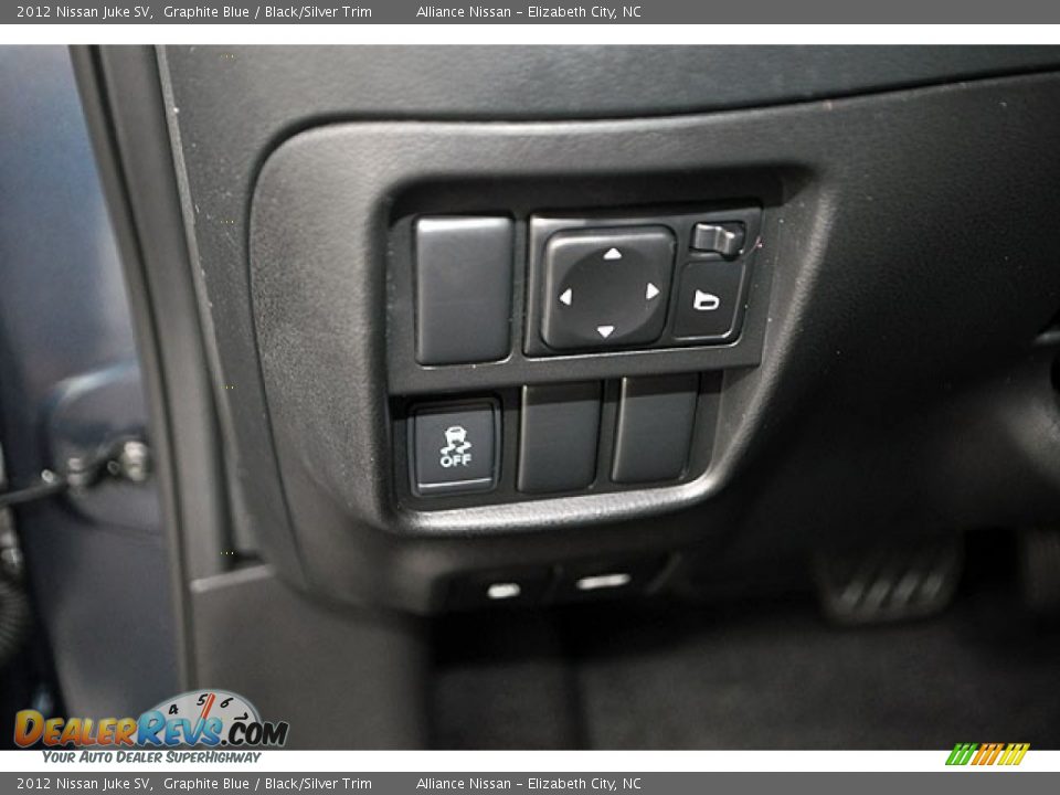 2012 Nissan Juke SV Graphite Blue / Black/Silver Trim Photo #10