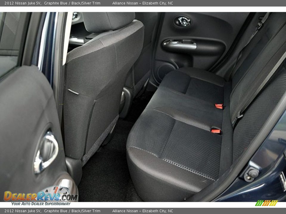 2012 Nissan Juke SV Graphite Blue / Black/Silver Trim Photo #11