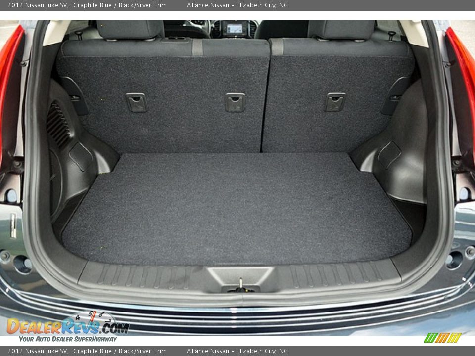 2012 Nissan Juke SV Graphite Blue / Black/Silver Trim Photo #12