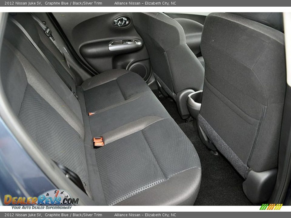 2012 Nissan Juke SV Graphite Blue / Black/Silver Trim Photo #14