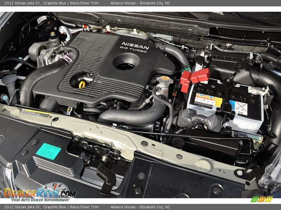 2012 Nissan Juke SV Graphite Blue / Black/Silver Trim Photo #18
