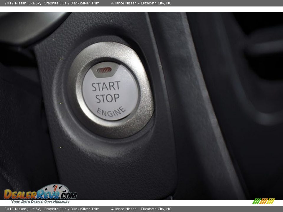 2012 Nissan Juke SV Graphite Blue / Black/Silver Trim Photo #19