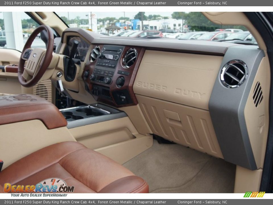 Dashboard of 2011 Ford F250 Super Duty King Ranch Crew Cab 4x4 Photo #15