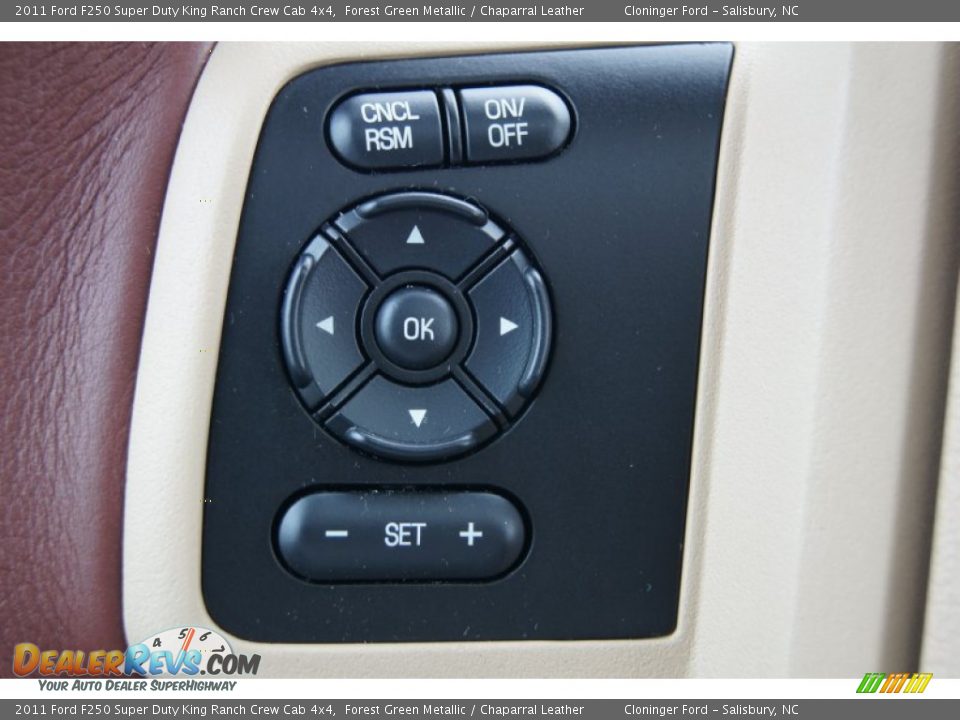 Controls of 2011 Ford F250 Super Duty King Ranch Crew Cab 4x4 Photo #29