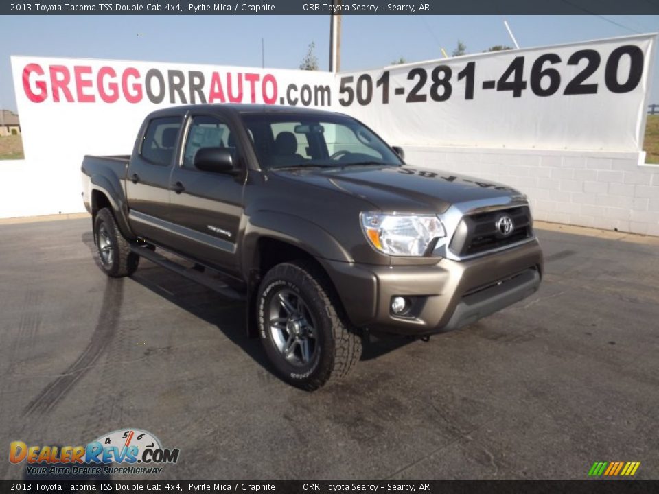 2013 Toyota Tacoma TSS Double Cab 4x4 Pyrite Mica / Graphite Photo #1