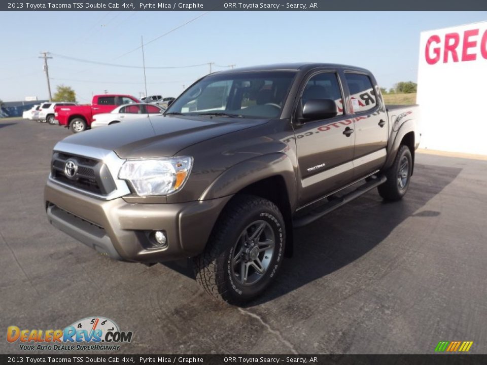 2013 Toyota Tacoma TSS Double Cab 4x4 Pyrite Mica / Graphite Photo #3