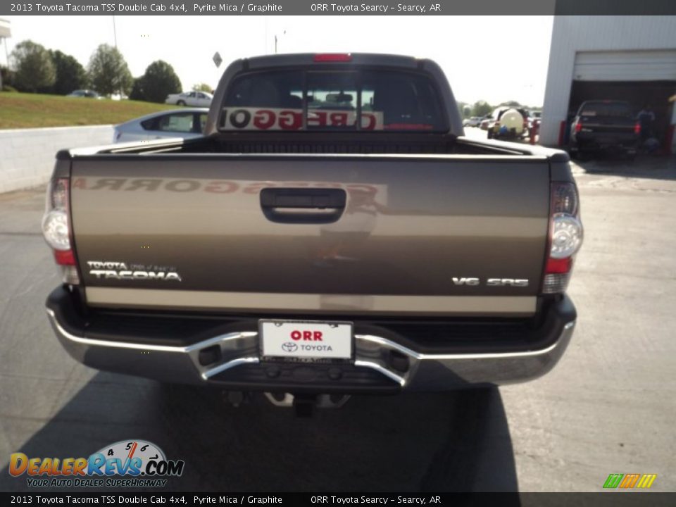 2013 Toyota Tacoma TSS Double Cab 4x4 Pyrite Mica / Graphite Photo #6