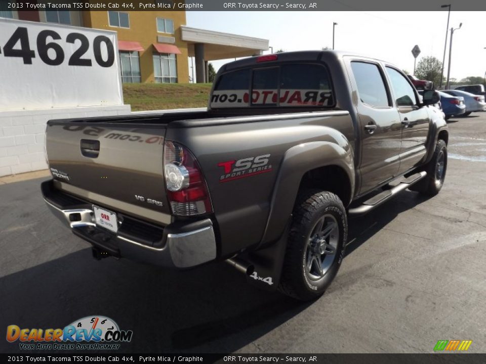 2013 Toyota Tacoma TSS Double Cab 4x4 Pyrite Mica / Graphite Photo #7