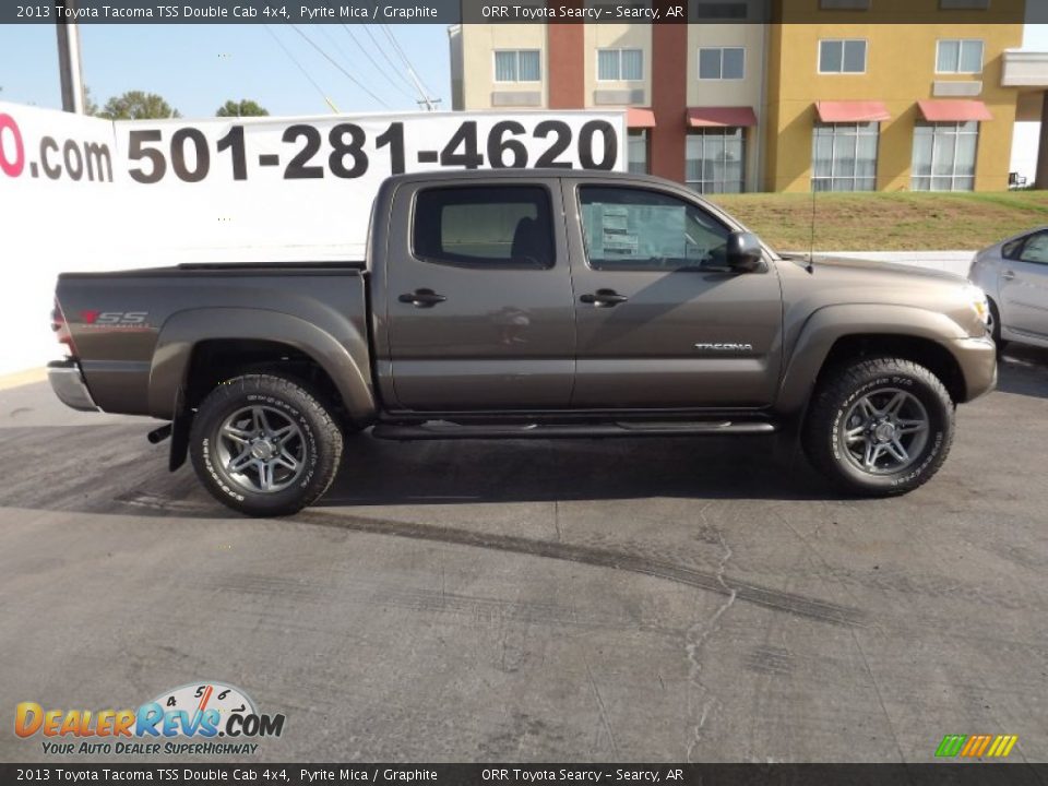 2013 Toyota Tacoma TSS Double Cab 4x4 Pyrite Mica / Graphite Photo #8