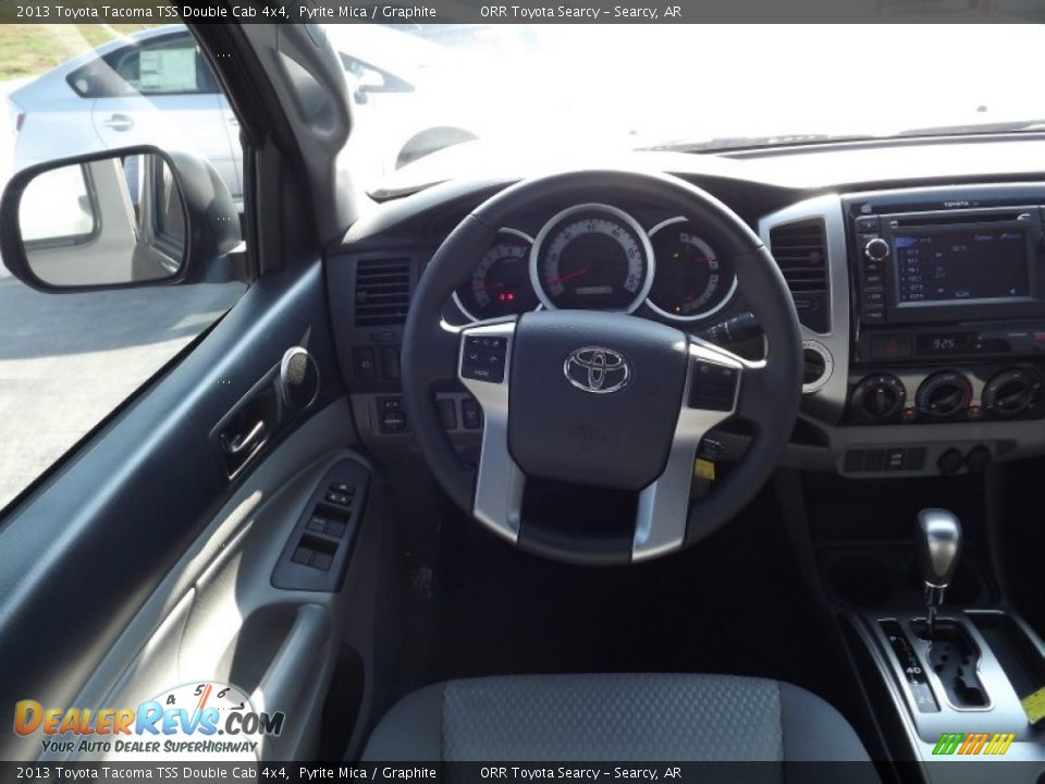 2013 Toyota Tacoma TSS Double Cab 4x4 Pyrite Mica / Graphite Photo #9
