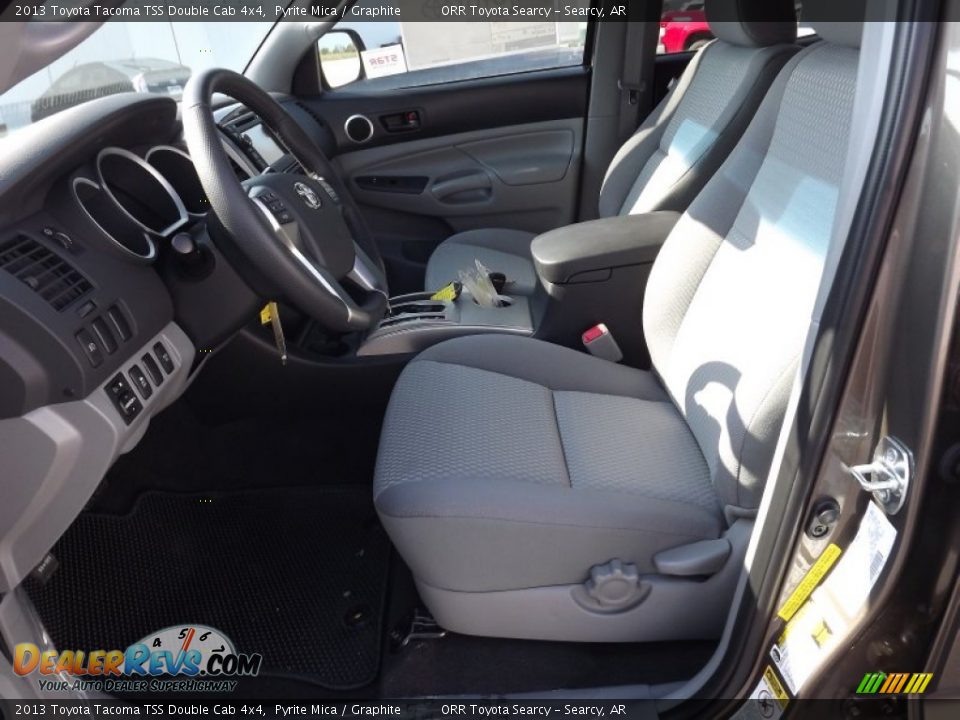 2013 Toyota Tacoma TSS Double Cab 4x4 Pyrite Mica / Graphite Photo #11