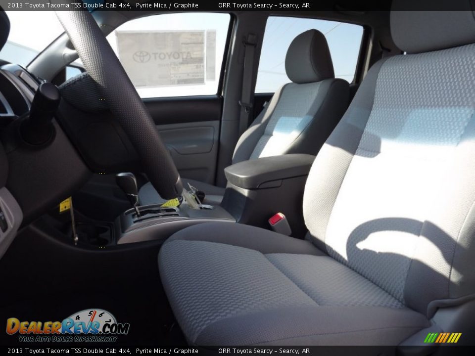 2013 Toyota Tacoma TSS Double Cab 4x4 Pyrite Mica / Graphite Photo #13