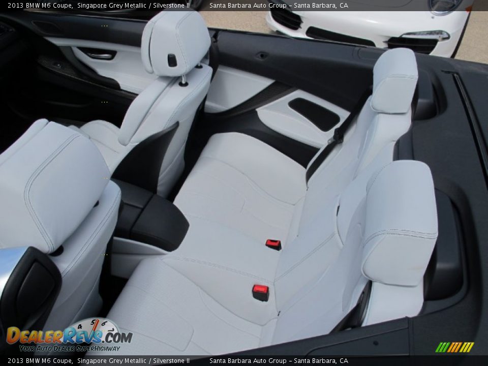 Rear Seat of 2013 BMW M6 Coupe Photo #7