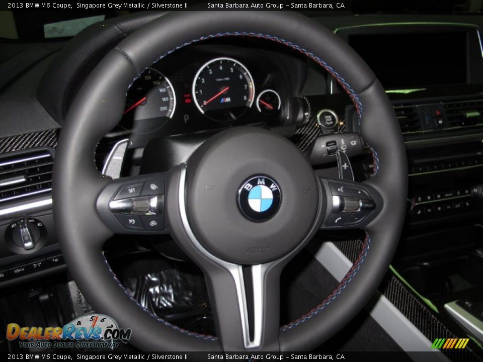 2013 BMW M6 Coupe Steering Wheel Photo #14